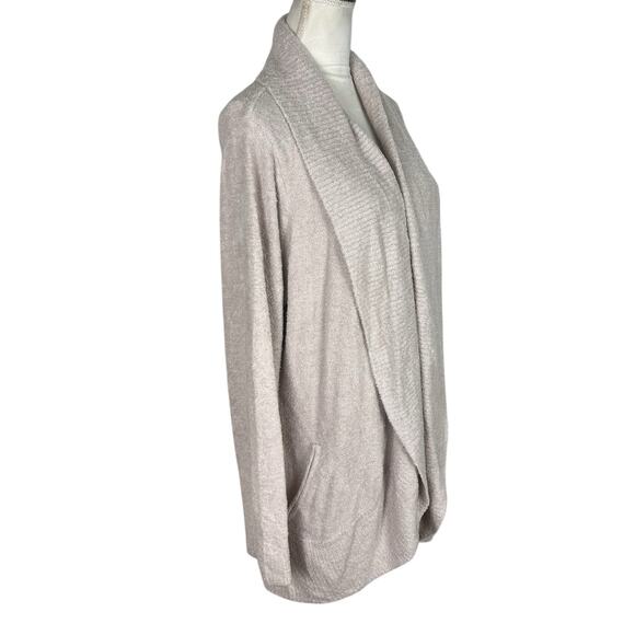 Barefoot Dreams CozyChic Lite Circle Cardigan Sweater Drapey Plus Size 2X - Picture 2 of 6